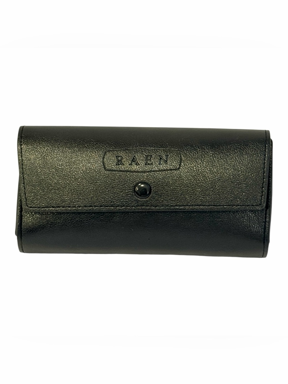 RAEN Dark Green Leather Dual Sunglasses Case
